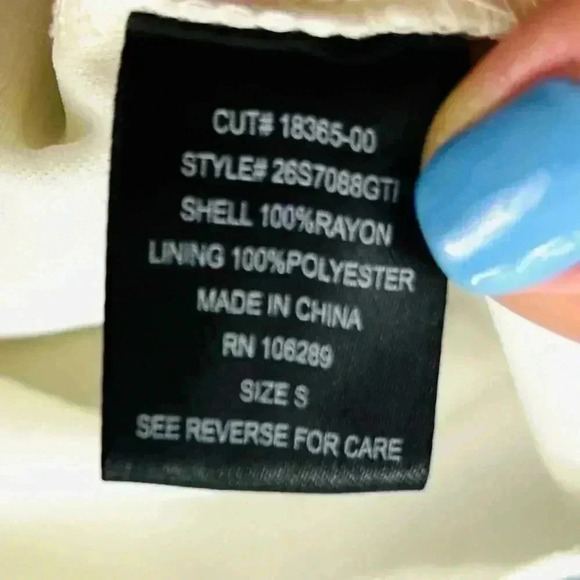 TRIXXI Rayon Striped V-Neck Tie Waist Open Back Mini Shorts Romper Size S - Picture 12 of 15